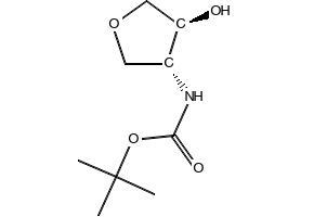 tert-Butyl ((3R,4S)-4-hydroxytetrahydrofuran-3-yl)carbamate, 1931964-25-8, undefined, 