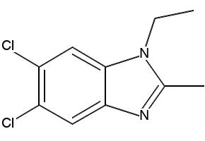 5,6-Dichloro-1-ethyl-2-methyl-1H-benzo[d]imidazole