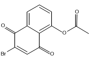 6-Bromo-5,8-dioxo-5,8-dihydronaphthalen-1-yl acetate, 77189-69-6, undefined, 