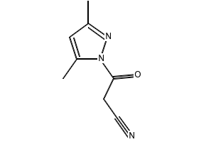 3-(3,5-Dimethyl-1H-pyrazol-1-yl)-3-oxopropanenitrile, 36140-83-7, undefined, 