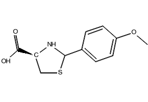 (4R)-2-(4-methoxyphenyl)thiazolidine-4-carboxylic acid, 222404-25-3, undefined, 