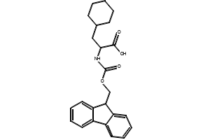 2-((((9H-Fluoren-9-yl)methoxy)carbonyl)amino)-3-cyclohexylpropanoic acid, 188632-07-7, undefined, 