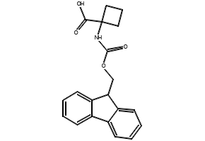 1-((((9H-Fluoren-9-yl)methoxy)carbonyl)amino)cyclobutane-1-carboxylic acid, 885951-77-9, undefined, 