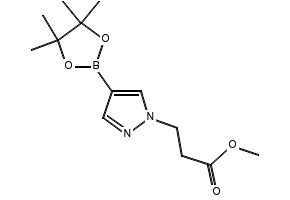 Methyl 3-(4-(4,4,5,5-tetramethyl-1,3,2-dioxaborolan-2-yl)-1H-pyrazol-1-yl)propanoate, 1093307-33-5, undefined, 