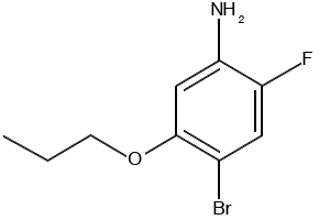 4-Bromo-2-fluoro-5-propoxyaniline, 84478-69-3, undefined, 