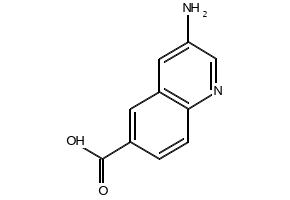 3-Aminoquinoline-6-carboxylic acid, 1521939-38-7, undefined, 