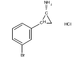 rel-(1R,2S)-2-(3-bromophenyl)cyclopropan-1-amine hydrochloride, 1807920-14-4, undefined, 