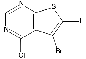5-Bromo-4-chloro-6-iodothieno[2,3-d]pyrimidine, 1799610-89-1, undefined, 