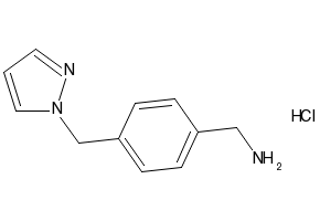 (4-((1H-Pyrazol-1-yl)methyl)phenyl)methanamine hydrochloride, 904696-62-4, undefined, 