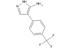 4-(4-(Trifluoromethyl)phenyl)-1H-pyrazol-5-amine, 6804-53-1, undefined, 
