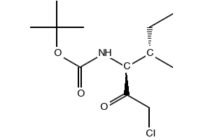 tert-Butyl ((3S,4S)-1-chloro-4-methyl-2-oxohexan-3-yl)carbamate, 161805-78-3, undefined, 