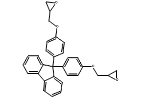 2,2'-((((9H-Fluorene-9,9-diyl)bis(4,1-phenylene))bis(oxy))bis(methylene))bis(oxirane), 47758-37-2, undefined, 