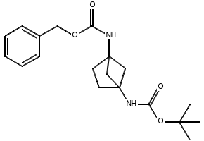 Benzyl tert-butyl bicyclo[2.1.1]hexane-1,4-diyldicarbamate, 1251009-99-0, undefined, 