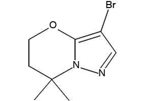3-Bromo-7,7-dimethyl-6,7-dihydro-5H-pyrazolo[5,1-b][1,3]oxazine, 2676864-03-0, undefined, 