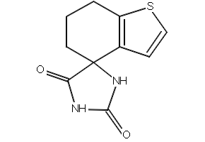 6,7-Dihydro-5H-spiro[benzo[b]thiophene-4,4'-imidazolidine]-2',5'-dione, 69300-50-1, undefined, 
