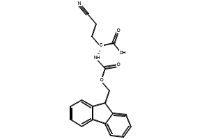 (R)-2-((((9H-Fluoren-9-yl)methoxy)carbonyl)amino)-4-cyanobutanoic acid, 1262802-58-3, undefined, 