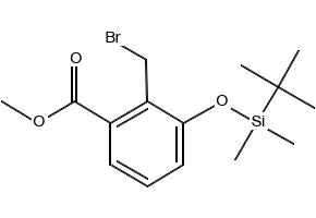 Methyl 2-(bromomethyl)-3-[tert-butyl(dimethyl)silyl]oxybenzoate, 1323407-17-5, undefined, 
