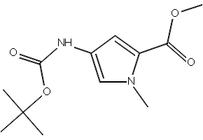 Methyl 4-((tert-butoxycarbonyl)amino)-1-methyl-1H-pyrrole-2-carboxylate, 126092-96-4, undefined, 