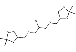 1,3-Bis((2,2-dimethyl-1,3-dioxolan-4-yl)methoxy)propan-2-ol, 53380-10-2, undefined, 