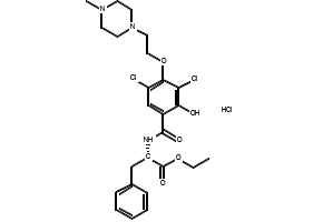 (S)-Ethyl 2-(3,5-dichloro-2-hydroxy-4-(2-(4-methylpiperazin-1-yl)ethoxy)benzamido)-3-phenylpropanoate hydrochloride, 2757697-75-7, undefined, 