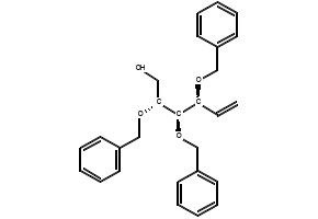 (2R,3R,4S)-2,3,4-Tris(benzyloxy)hex-5-en-1-ol, 195873-64-4, undefined, 