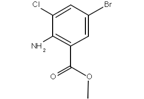 Methyl 2-amino-5-bromo-3-chlorobenzoate, 101080-26-6, undefined, 