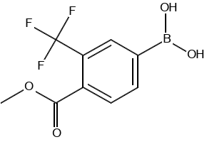 (4-(Methoxycarbonyl)-3-(trifluoromethyl)phenyl)boronic acid, 1451375-04-4, undefined, 