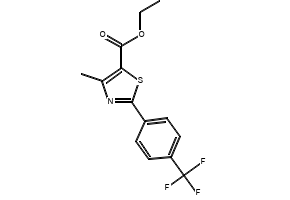 Ethyl 4-methyl-2-(4-(trifluoromethyl)phenyl)thiazole-5-carboxylate, 175277-03-9, undefined, 
