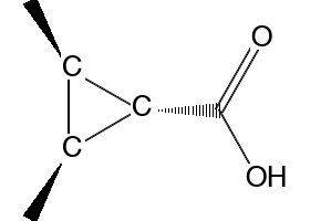 rel-(1r,2R,3S)-2,3-Dimethylcyclopropane-1-carboxylic acid, 34669-51-7, undefined, 