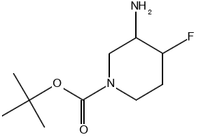 tert-Butyl 3-amino-4-fluoropiperidine-1-carboxylate, 1334414-00-4, undefined, 