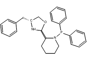 (R)-4-Benzyl-2-((R)-1-(diphenylphosphanyl)piperidin-2-yl)-4,5-dihydrooxazole, 2757084-65-2, undefined, 