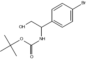 Tert-butyl (1-(4-bromophenyl)-2-hydroxyethyl)carbamate, 1557852-03-5, undefined, 