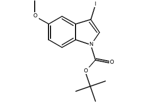 tert-Butyl 3-iodo-5-methoxy-1H-indole-1-carboxylate, 192189-10-9, undefined, 