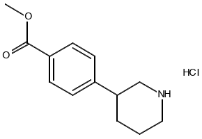 Methyl 4-(piperidin-3-yl)benzoate hydrochloride, 1187173-13-2, undefined, 