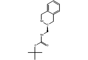 Tert-butyl (S)-((1,2,3,4-tetrahydroisoquinolin-3-yl)methyl)carbamate, 1187933-37-4, undefined, 