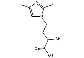 2-Amino-4-(2,4-dimethyl-1H-imidazol-1-yl)butanoic acid, 2137509-76-1, undefined, 