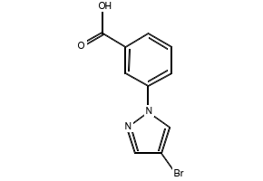 3-(4-Bromopyrazol-1-yl)benzoic acid, 926248-67-1, undefined, 