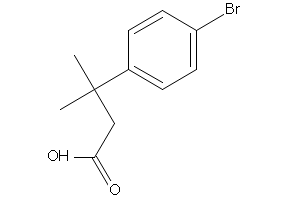 3-(4-Bromophenyl)-3-methylbutanoic acid, 67159-82-4, undefined, 