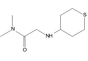 N,N-Dimethyl-2-((tetrahydro-2H-thiopyran-4-yl)amino)acetamide, 1153145-52-8, undefined, 