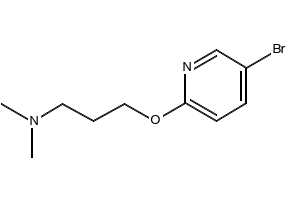 3-((5-Bromopyridin-2-yl)oxy)-N,N-dimethylpropan-1-amine, 1248399-37-2, undefined, 