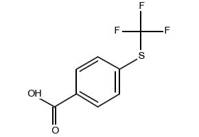 4-((Trifluoromethyl)thio)benzoic acid, 330-17-6, undefined, 