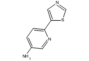 6-(Thiazol-5-yl)pyridin-3-amine, 1368180-59-9, undefined, 