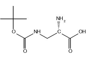 (S)-2-Amino-3-((tert-butoxycarbonyl)amino)propanoic acid, 74536-29-1, undefined, 