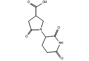 1-(2,6-Dioxopiperidin-3-yl)-5-oxopyrrolidine-3-carboxylic acid, 1498191-33-5, undefined, 