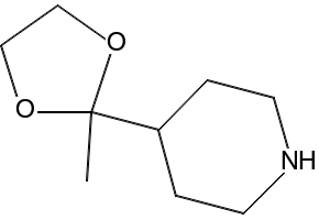 4-(2-Methyl-1,3-dioxolan-2-yl)piperidine, 94626-55-8, undefined, 