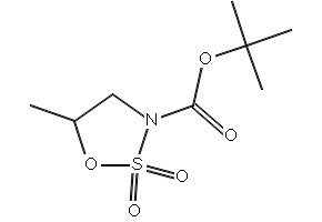 tert-Butyl 5-methyl-1,2,3-oxathiazolidine-3-carboxylate 2,2-dioxide, 1365481-13-5, undefined, 