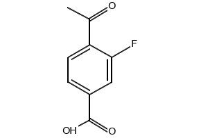 4-Acetyl-3-fluorobenzoic acid, 1427082-83-4, undefined, 