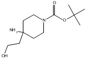 tert-Butyl 4-amino-4-(2-hydroxyethyl)piperidine-1-carboxylate, 1312784-58-9, undefined, 