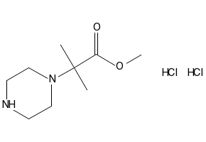 Methyl 2-methyl-2-(piperazin-1-yl)propanoate dihydrochloride, 1803582-83-3, undefined, 