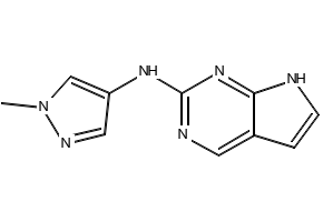 N-(1-Methyl-1H-pyrazol-4-yl)-7H-pyrrolo[2,3-d]pyrimidin-2-amine, 1403894-28-9, undefined, 